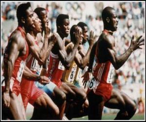 Puzzle de Ben Johnson en una carrera