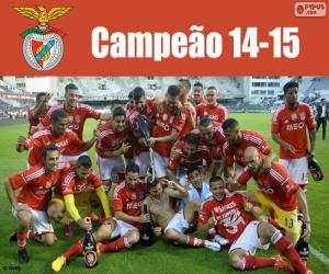 Puzzle de Benfica, campeón 2014-2015