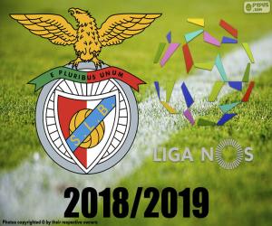Puzzle de Benfica, campeón 2018-2019