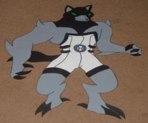 Puzzle de BenWolf es un Loboan, un alien cuyo ADN se ha añadido al Omnitrix y que puede emitir un aullido ultrasónico capaz de romper una roca