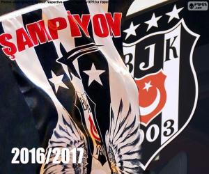 Puzzle de Beşiktaş, campeón 2016-2017
