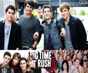 Puzzle de Big Time Rush es una Boy band estadounidense