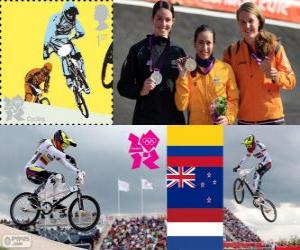 Puzzle de BMX femenino Londres 2012