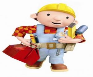 Puzzle de Bob el Constructor con sus herramientas
