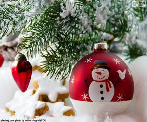 Puzzle de Bola de muñeco de nieve