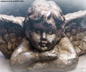 Puzzle de Bonito ángel de Navidad