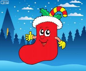 Puzzle de Bota de Papá Noel