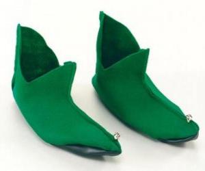 Puzzle de Botas de Elfo navideño