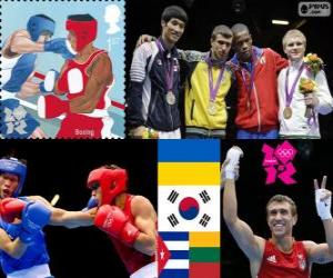 Puzzle de Boxeo -60kg masculino LDN12