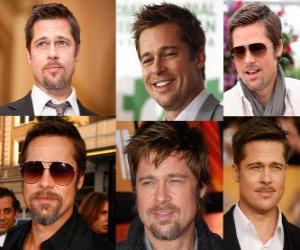 Puzzle de Brad Pitt alcanzó la fama a mediados de la década de 1990, tras protagonizar varias películas de Hollywood