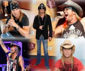 Puzzle de Bret Michaels es un vocalista de hard rock