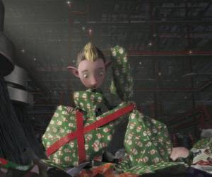 Puzzle de Bryony, un elfo del Batallón de Envoltura De Regalos