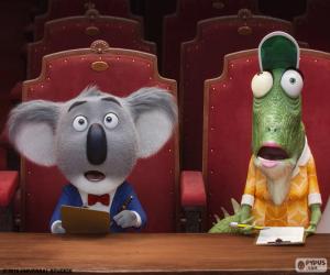 Puzzle de Buster Moon y Sra. Crawl