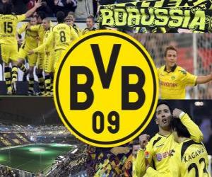 Puzzle de BV 09 Borussia Dortmund, club alemán de futbol