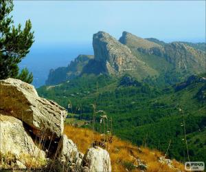 Puzzle de Cabo de Formentor, Mallorca