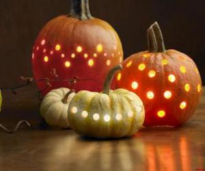 Puzzle de Calabazas de Halloween