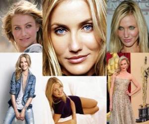 Puzzle de Cameron Diaz es una actriz de cine estadounidense y ex modelo. Ha sido cuatro veces nominada al premio Globo de Oro.