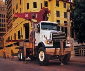 Puzzle de Camión grúa