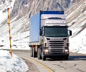 Puzzle de Camión Scania R 470