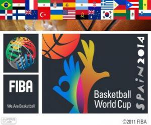 Puzzle de Campeonato Mundial de Baloncesto de 2014. Campeonato FIBA organizado por España