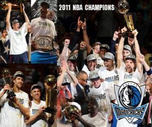 Puzzle de Campeones NBA 2011 Dallas Mavericks