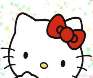 Puzzle de Cara de Hello Kitty