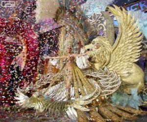 Puzzle de Carnaval de Santa Cruz de Tenerife, España