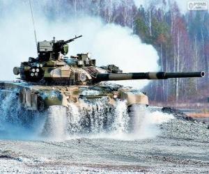 Puzzle de Carro de combate ruso T-90S