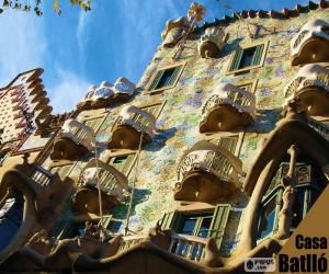 Puzzle de Casa Batlló, Barcelona
