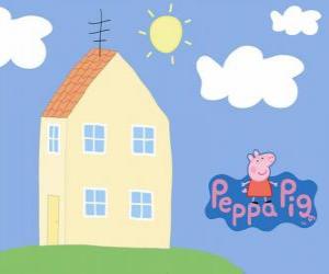 Puzzle de Casa de la família de Peppa Pig