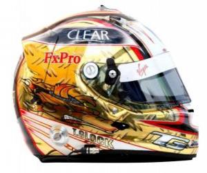 Puzzle de Casco Timo Glock 2010