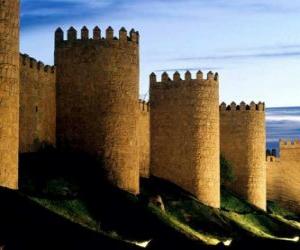 Puzzle de Castillo con tres torres