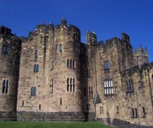 Puzzle de Castillo de Alnwick, Inglaterra