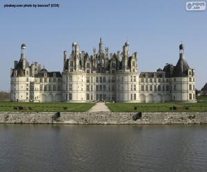 Puzzle de Castillo de Chambord, Francia