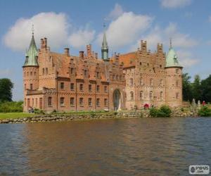 Puzzle de Castillo de Egeskov, Dinamarca