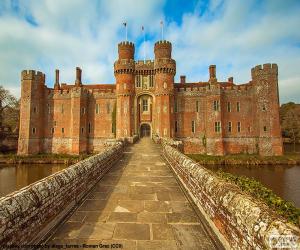 Puzzle de Castillo de Herstmonceux, Reino Unido