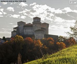 Puzzle de Castillo de Torrechiara, Italia