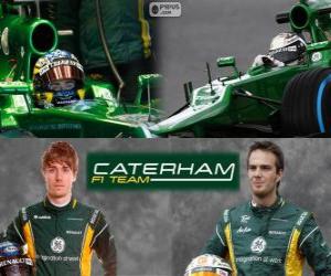 Puzzle de Caterham F1 Team 2013