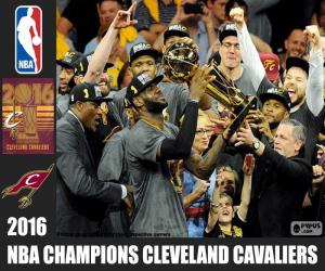Puzzle de Cavaliers, campeón NBA 2016