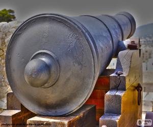 Puzzle de Cañón de defensa