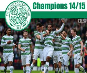 Puzzle de Celtic FC campeón 2014-2015