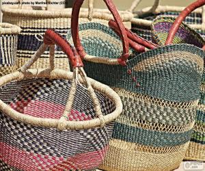 Puzzle de Cestas artesanales