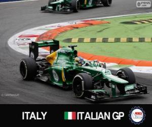 Puzzle de Charles Pic - Caterham - Monza, 2013