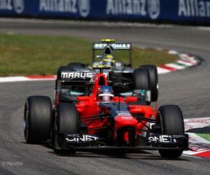 Puzzle de Charles Pic, Marussia 2012