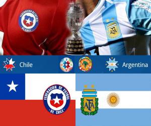 Puzzle de CHI-ARG final CopaAmérica15