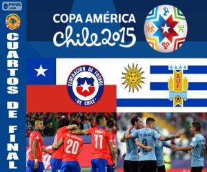 Puzzle de CHI - URU, Copa América 15