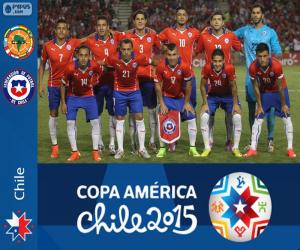 Puzzle de Chile Copa América 2015