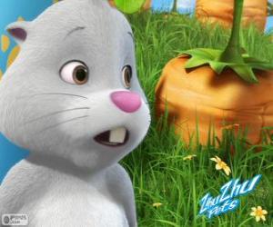 Puzzle de Chunk el hamster glotón