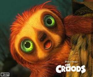 Puzzle de Cintu, la mascota de Chico, un perezoso