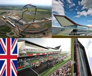 Puzzle de Circuito de Silverstone - Inglaterra -